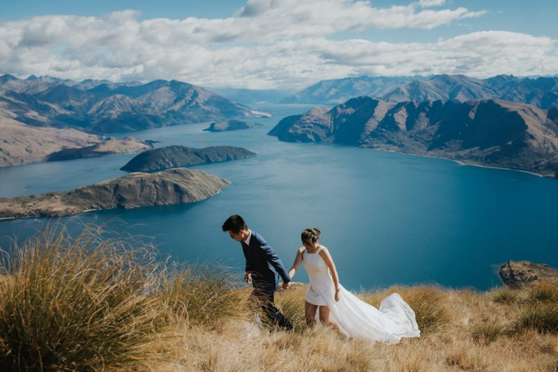 earnslaw burn prewedding iluminen bali wedding photographer new zealand connection session destination madelaine hendra queenstown lake tekapo milford sound south island roys peak mount nicholas