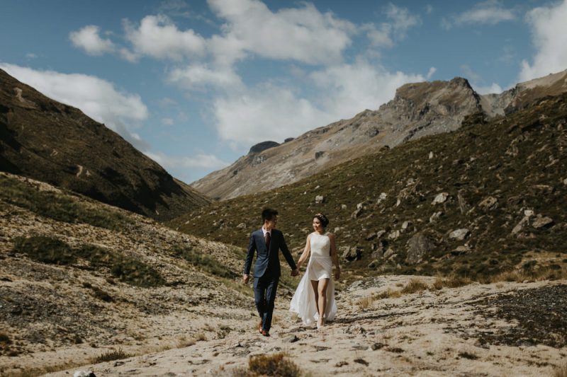 earnslaw burn prewedding iluminen bali wedding photographer new zealand connection session destination madelaine hendra queenstown lake tekapo milford sound south island roys peak mount nicholas