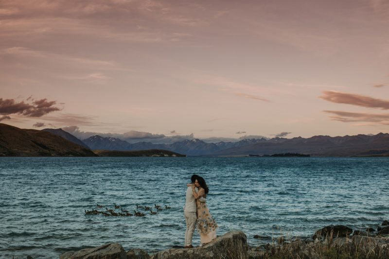 earnslaw burn prewedding iluminen bali wedding photographer new zealand connection session destination madelaine hendra queenstown lake tekapo milford sound south island roys peak mount nicholas