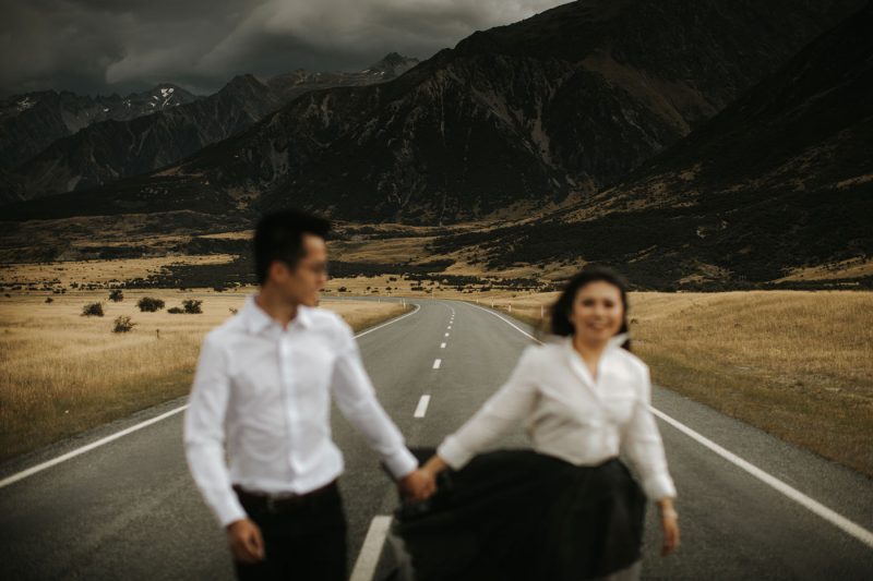 earnslaw burn prewedding iluminen bali wedding photographer new zealand connection session destination madelaine hendra queenstown lake tekapo milford sound south island roys peak mount nicholas